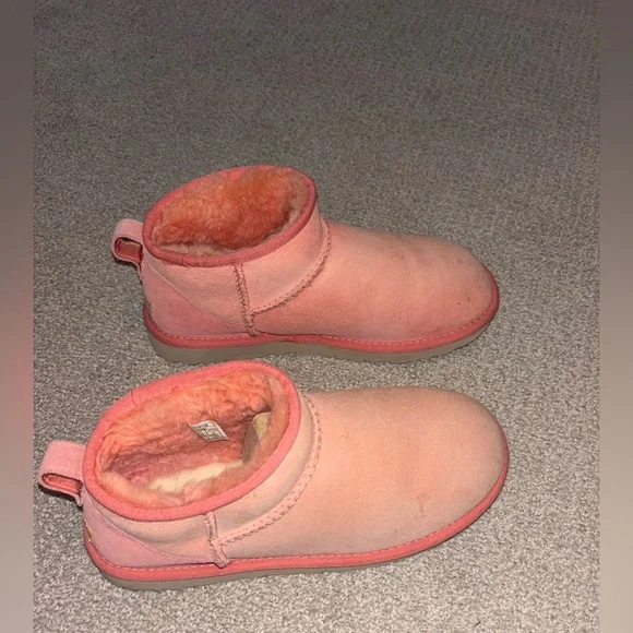 Pink Ugg Ultra Minis - Picture 3 of 6